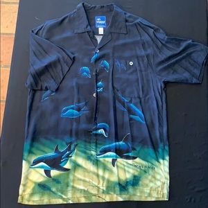 Wayland dolphin short sleeve shirt L